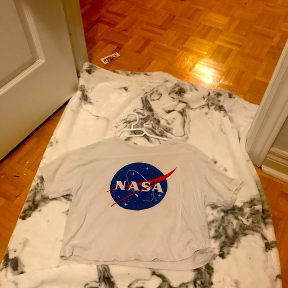 Cut white nasa tee - Picture 2 of 6